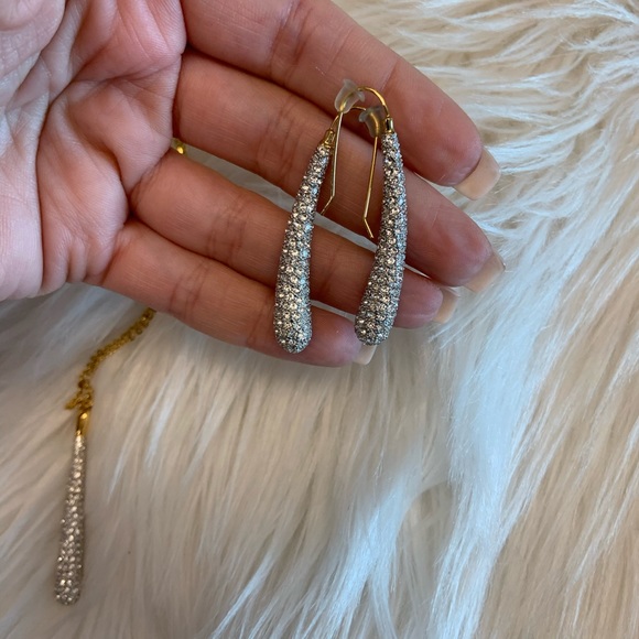 Swarovski necklace and earrings set NWOT - Picture 6 of 6